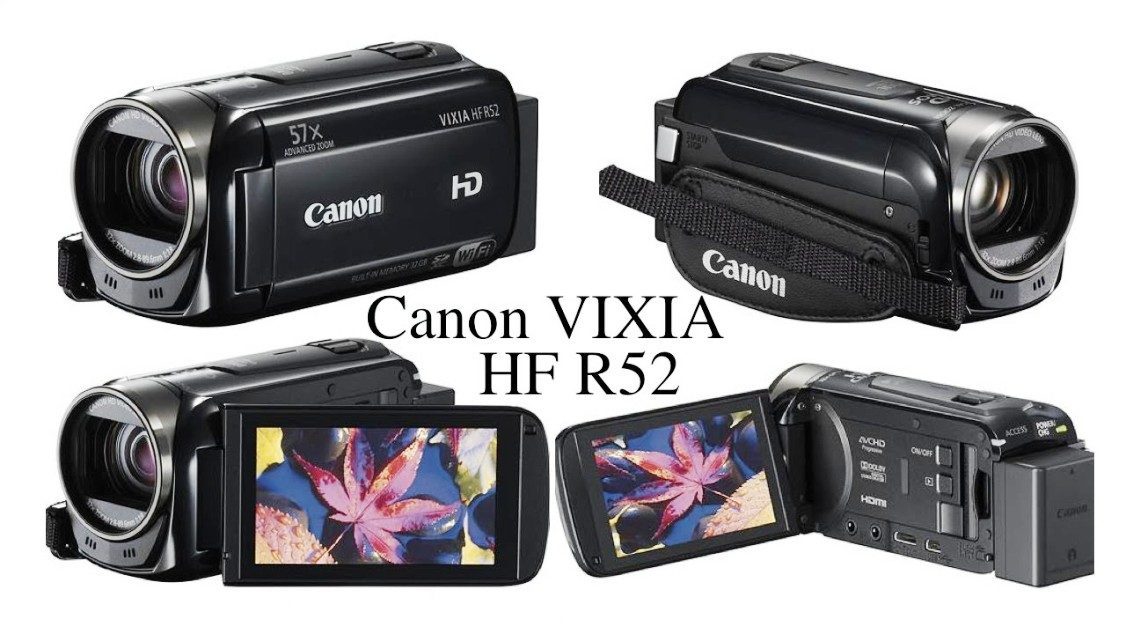 Видеокамера Canon Vixia HF R52