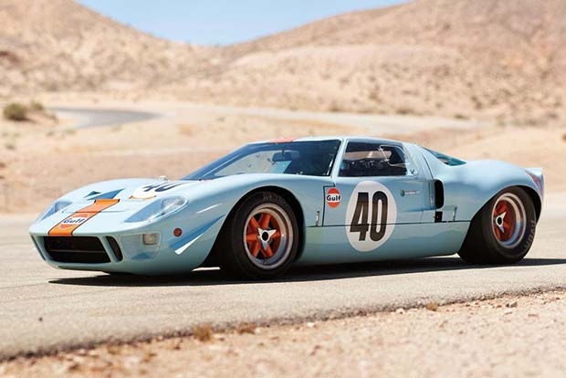 Ford GT40 Gulf/Mirage Coupe 1968 года выпуска