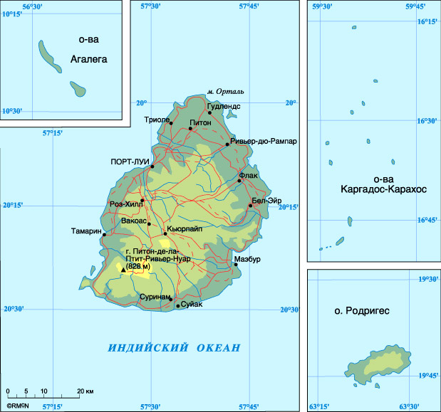 Экономические показатели Маврикия за 2013 год