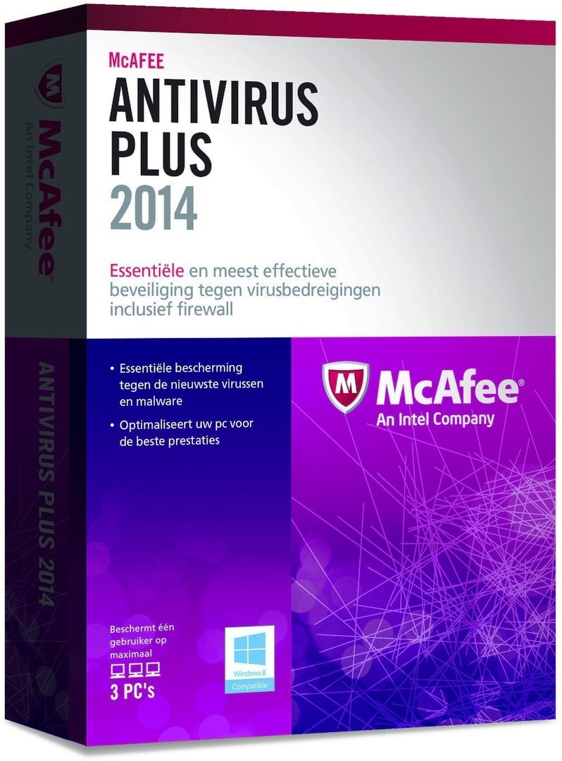 Антивирусная программа McAfee AntiVirus Plus 2014