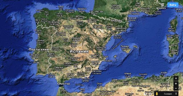 География Испании