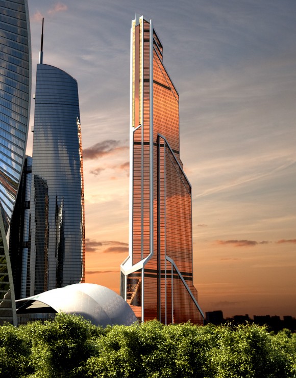 Самое высокое здание в Москве (и в Европе)
