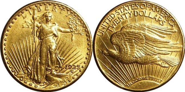 20 долларов 1913
